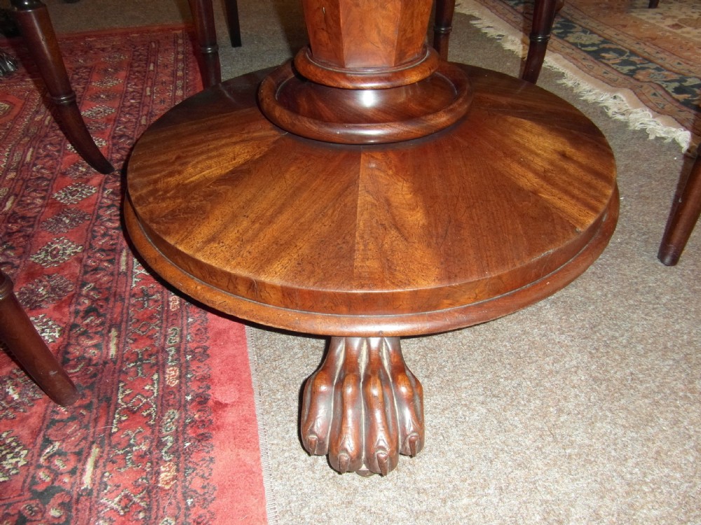 William IVth Mahogany Tilt Top Breakfast Table View IV