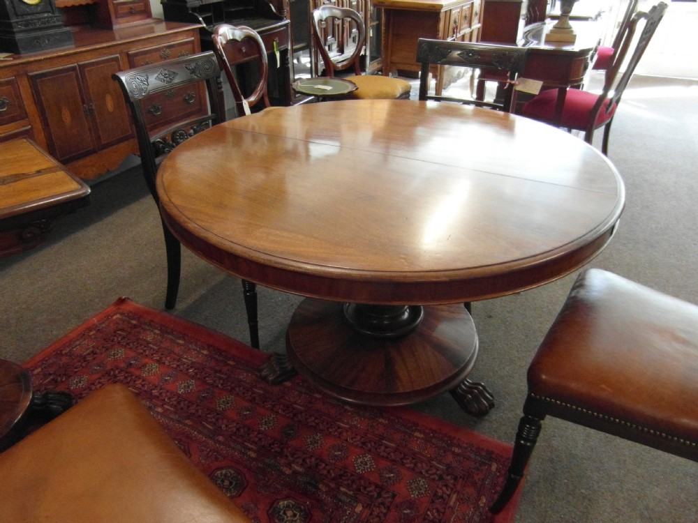 William IVth Mahogany Tilt Top Breakfast Table View V