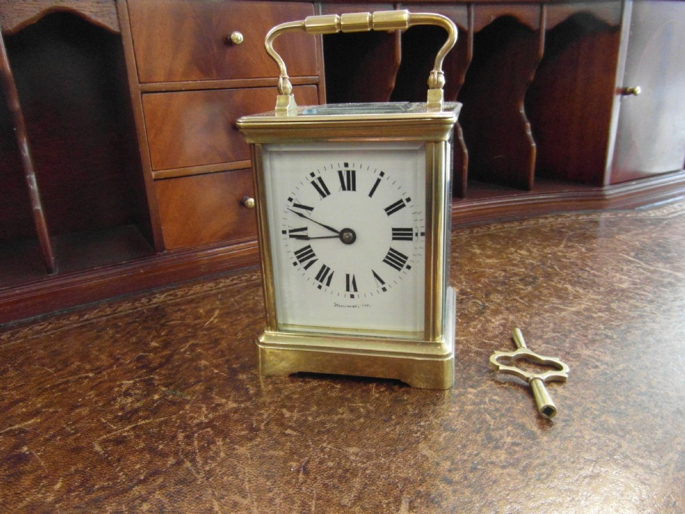 19th Century Striking Carriage Clock