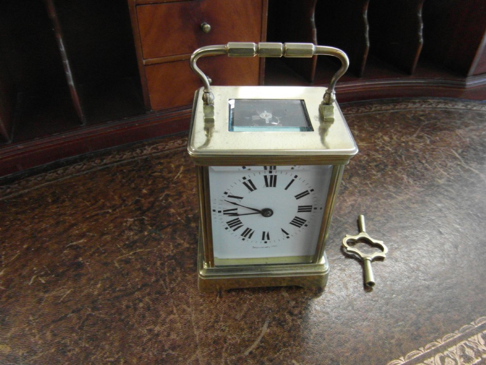 19th Century Striking Carriage Clock View VI