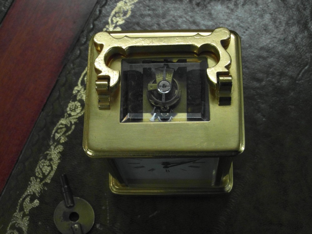 French Miniature Carriage Clock Selfridges London View III