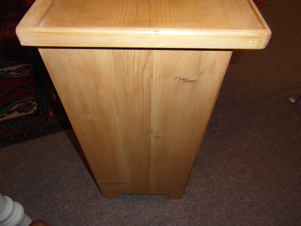 Antique Pair Pine Pot Cupboards View VI
