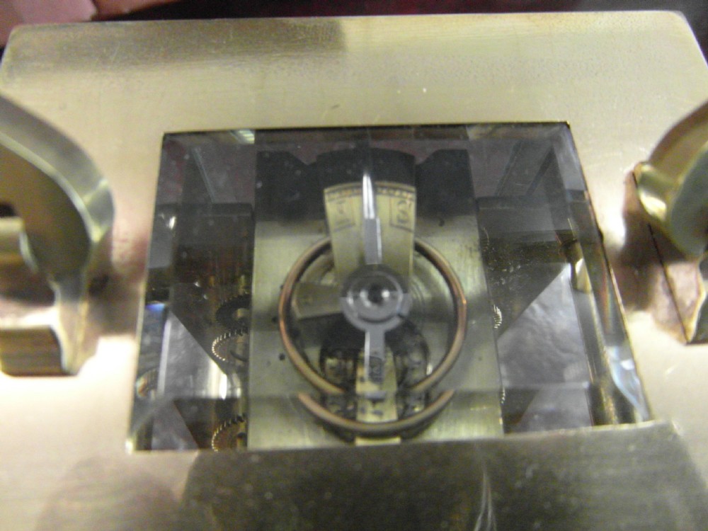 Victorian French Champleve Carriage Clock View VII