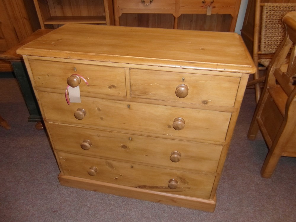 Victorian Pine Chest of Drawers View V