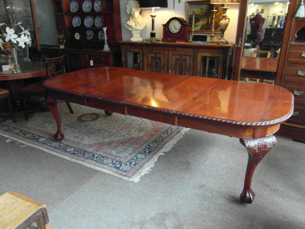 Victorian Mahogany Dining Table View V