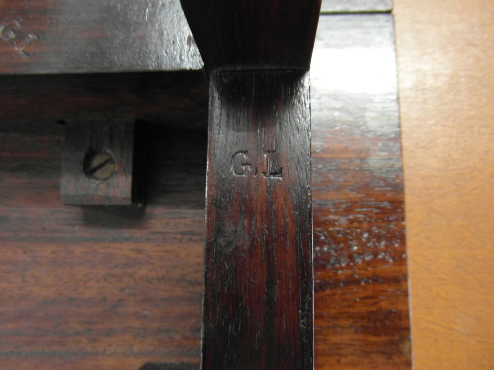 Georgian mahogany spider table , probably Gillows View III