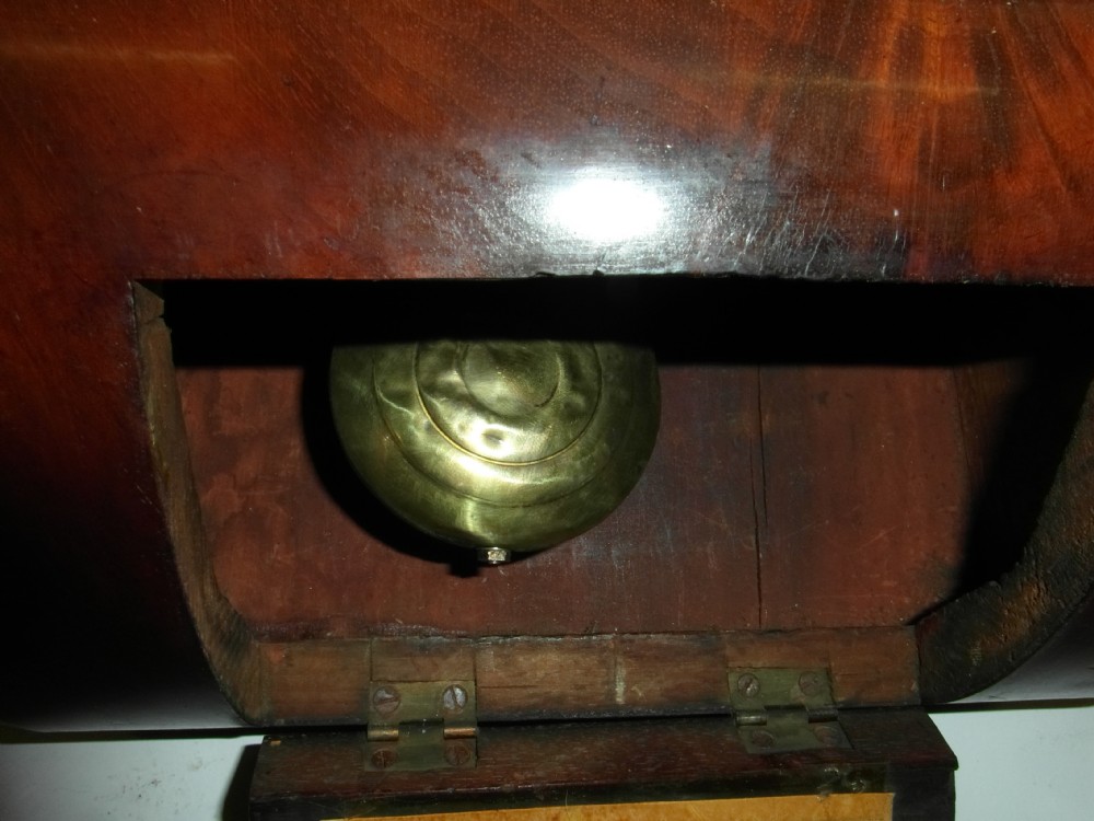 Victorian Double Fusee Drop Dial Wall Clock View V