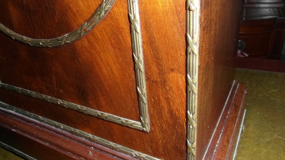 Victorian Dome Top 8 Day Flame Mahogany Mantle Clock View IX