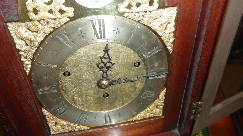 Georgian Bracket Clock Triple Fusee 8 Bells View II