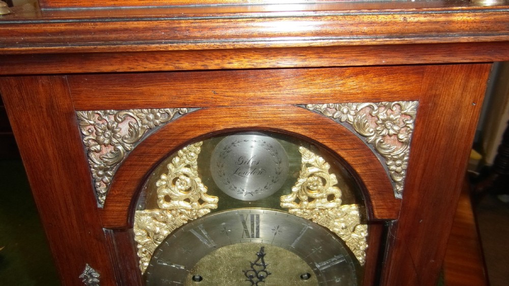 Georgian Bracket Clock Triple Fusee 8 Bells View XIV