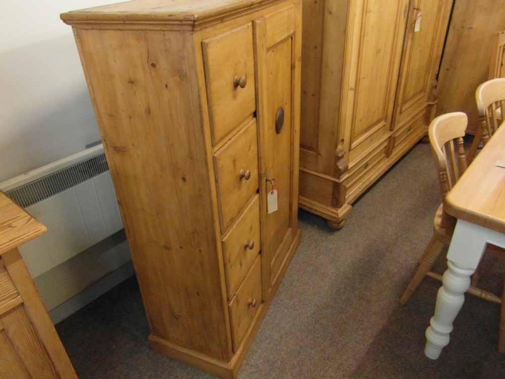 Antique Pine Larder Cabinet View IV