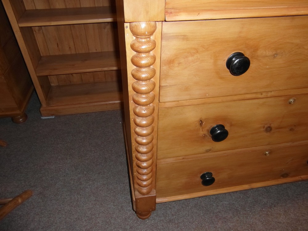 Victorian Welsh Pine Chest of Drawers View III