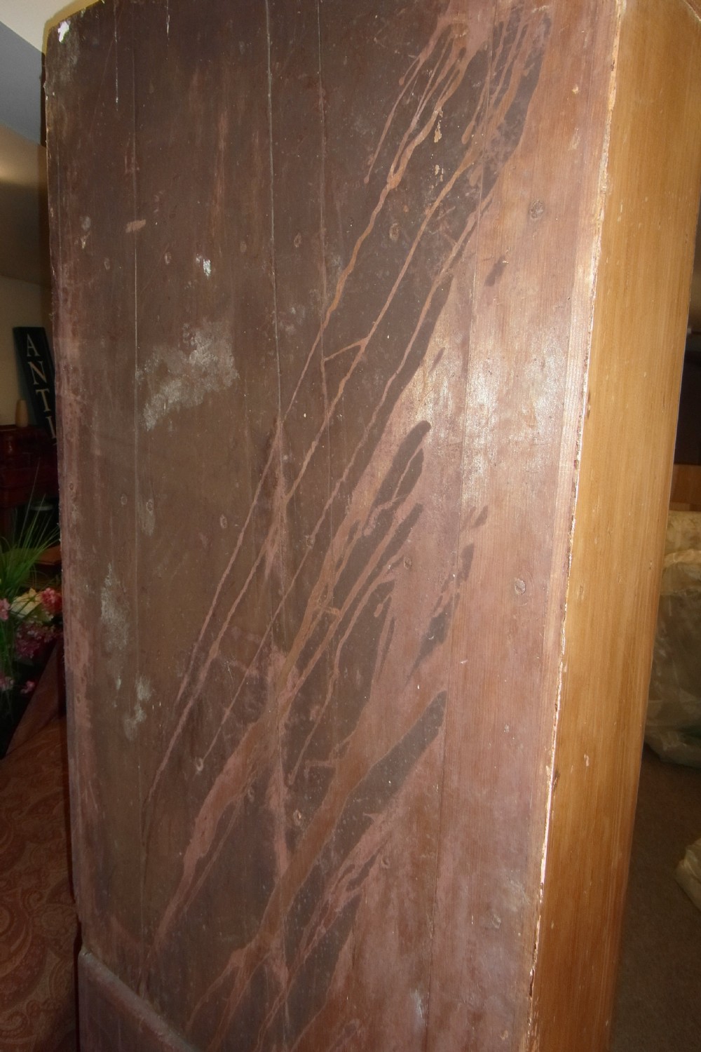 Georgian Pine Corner Cabinet View VI