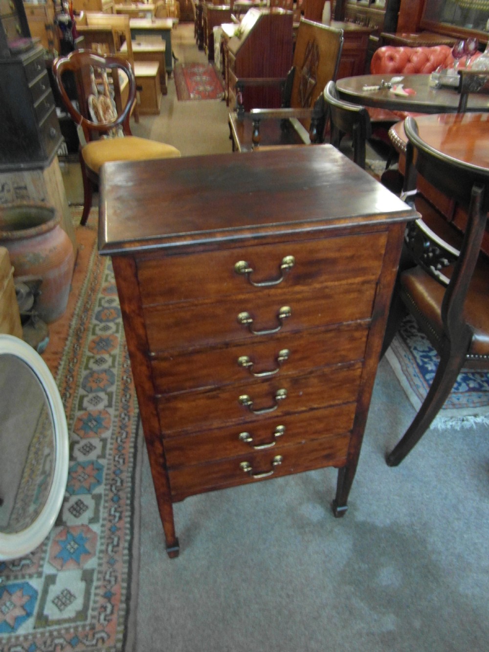 Antique Edwardian Music Cabinet