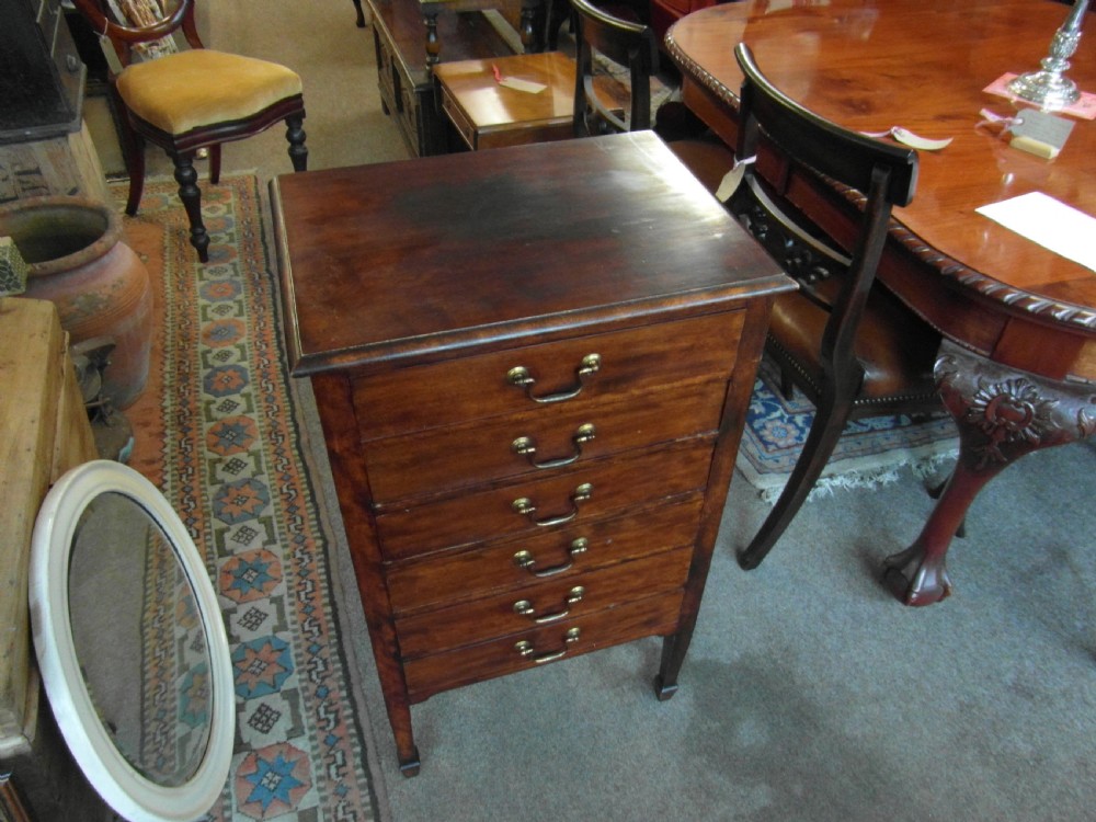 Antique Edwardian Music Cabinet View V