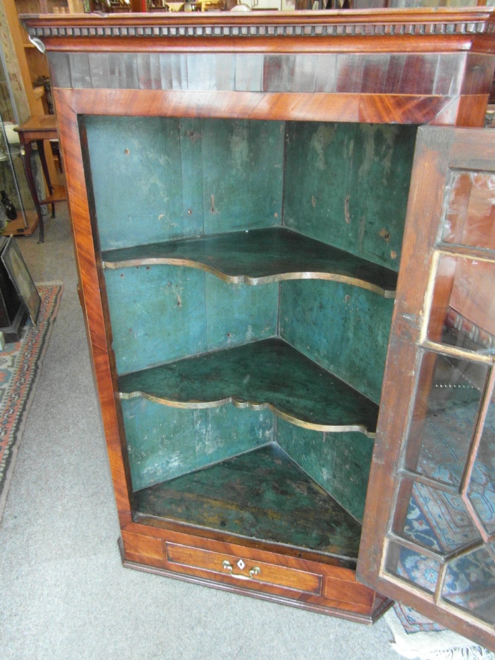 Georgian Corner Cupboard  View II