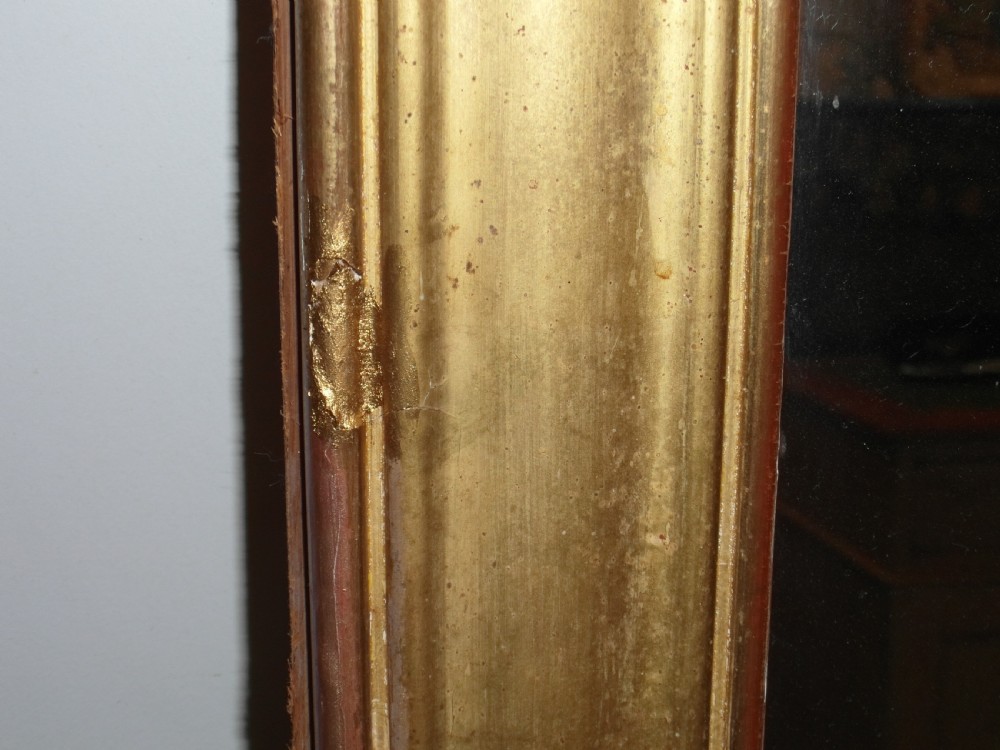 Large French Antique Mirror View IV