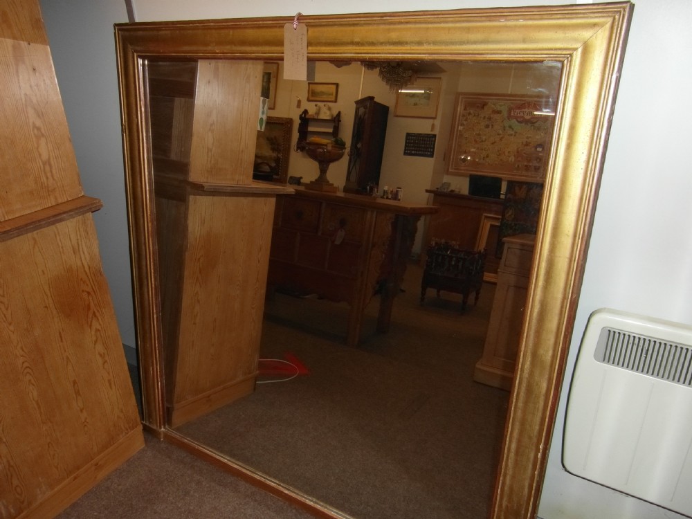 Large French Antique Mirror View VI