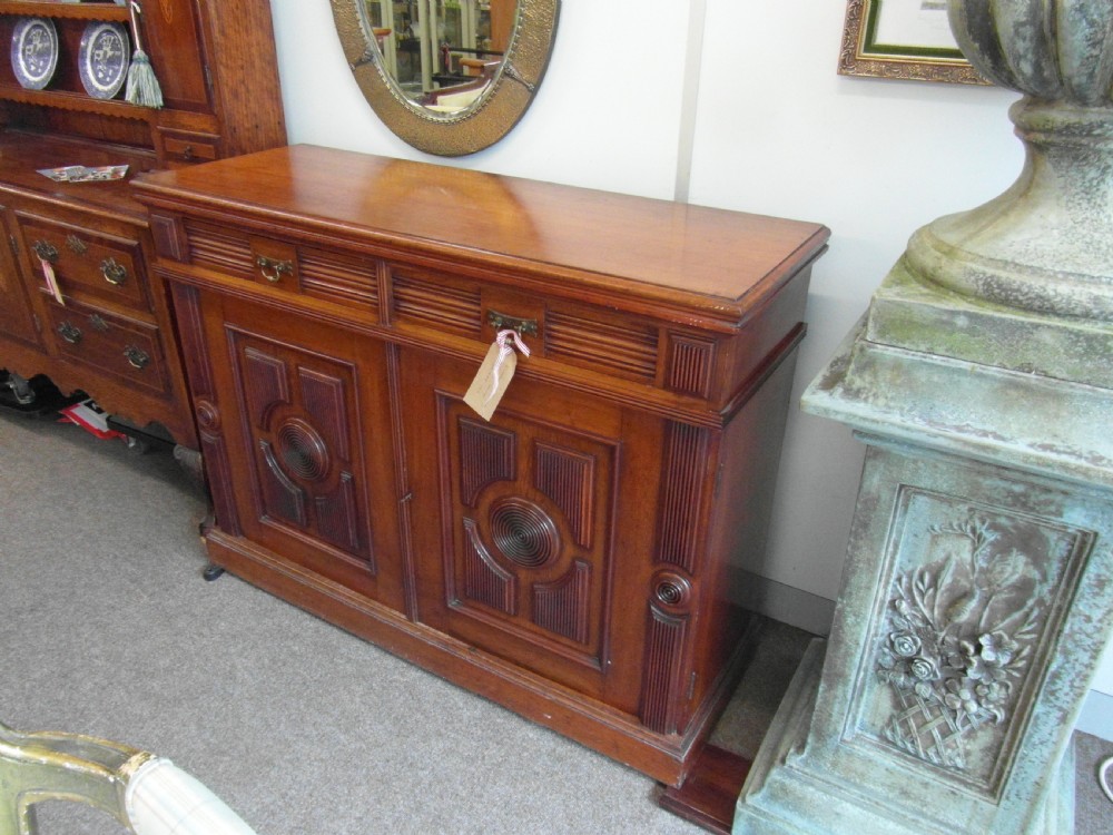 Edwardian Mahogany Cabinet.
