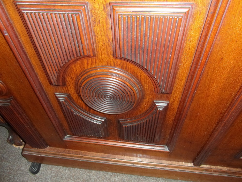 Edwardian Mahogany Cabinet. View III