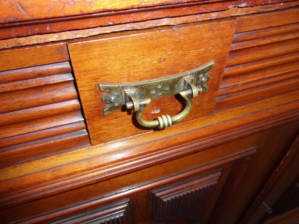 Edwardian Mahogany Cabinet. View IV