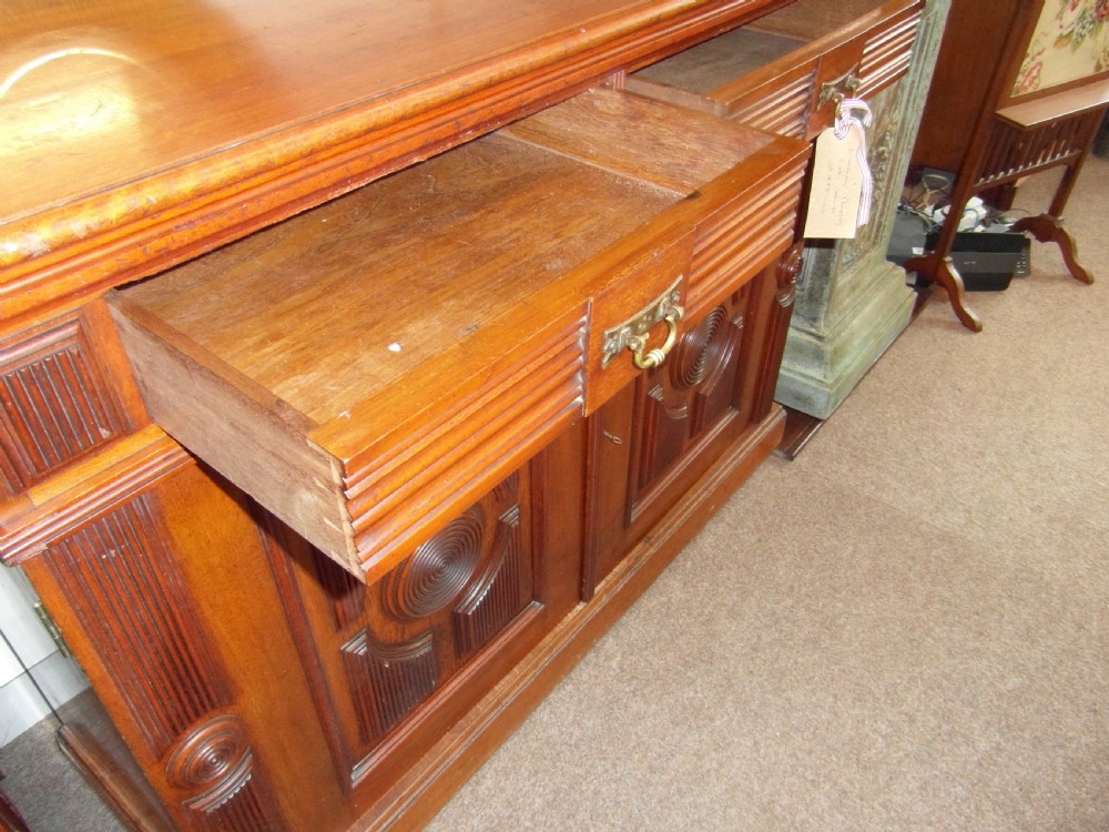 Edwardian Mahogany Cabinet. View V