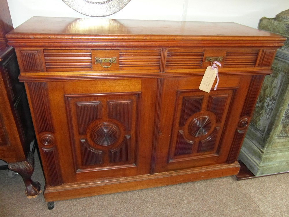 Edwardian Mahogany Cabinet. View VI