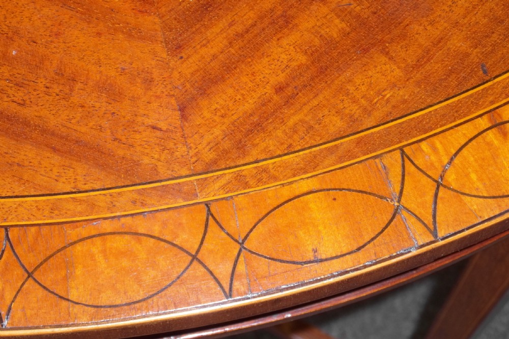 Edwardian Oval Inlaid Occasional Table View III