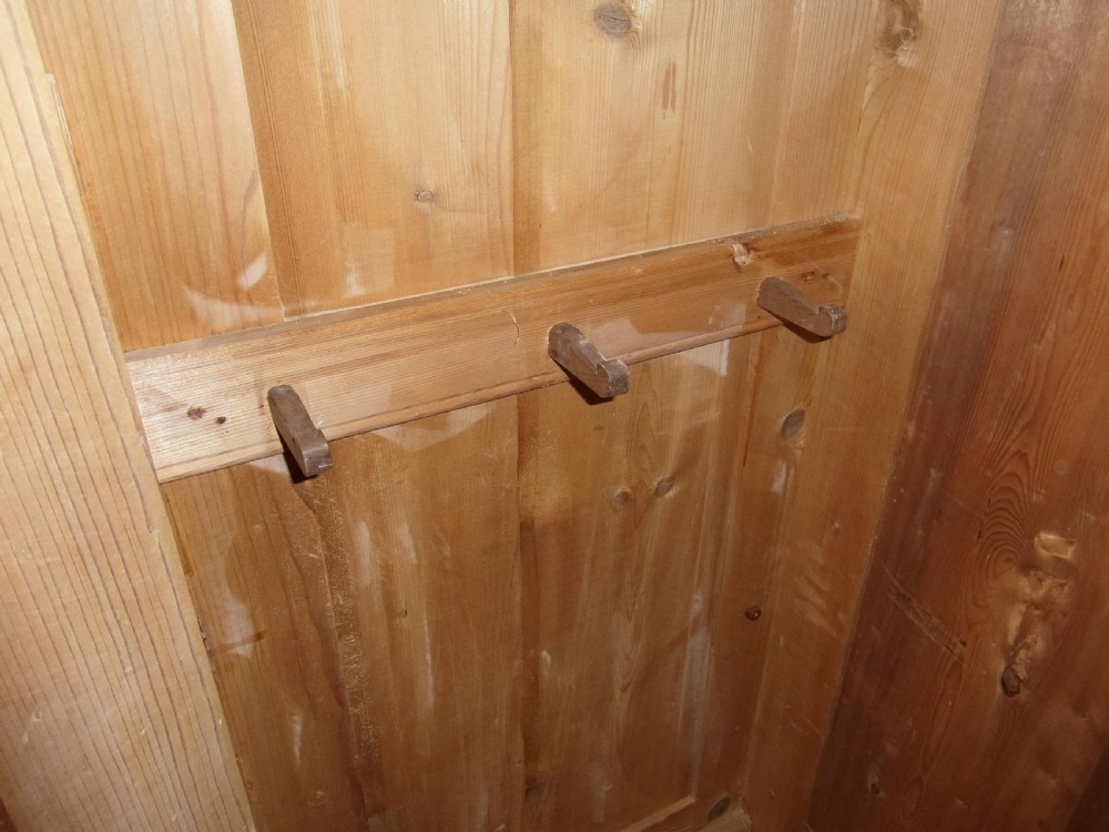 Victorian Pine Double Knock Down Wardrobe View III
