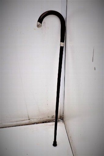 Gentlemans Sword Stick with Silver Mounts
