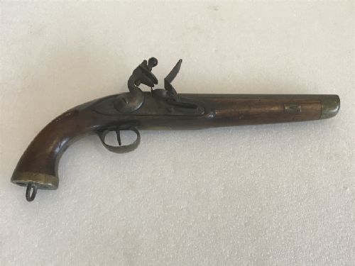 Flintlock Naval Pistol Early 1800’S