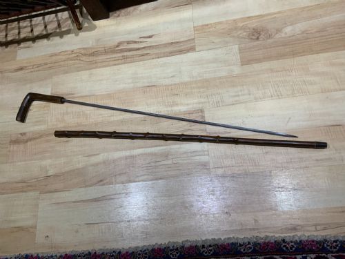 Irish Blackthorn Walking Stick Sword Stick Superb