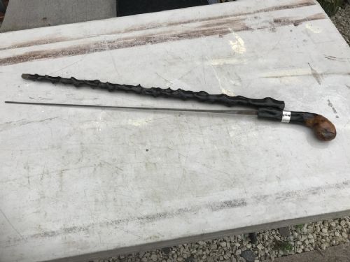Irish Blackthorn Walking Stick Sword Stick the Best of the Best