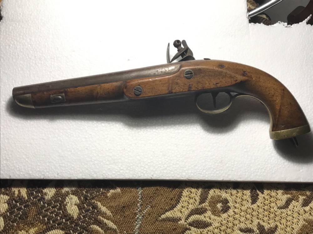 Flintlock pistol  View VI