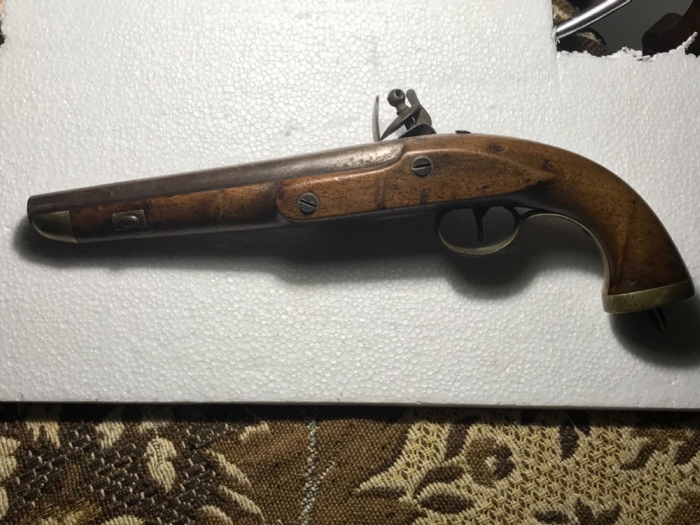 Flintlock pistol  View VII