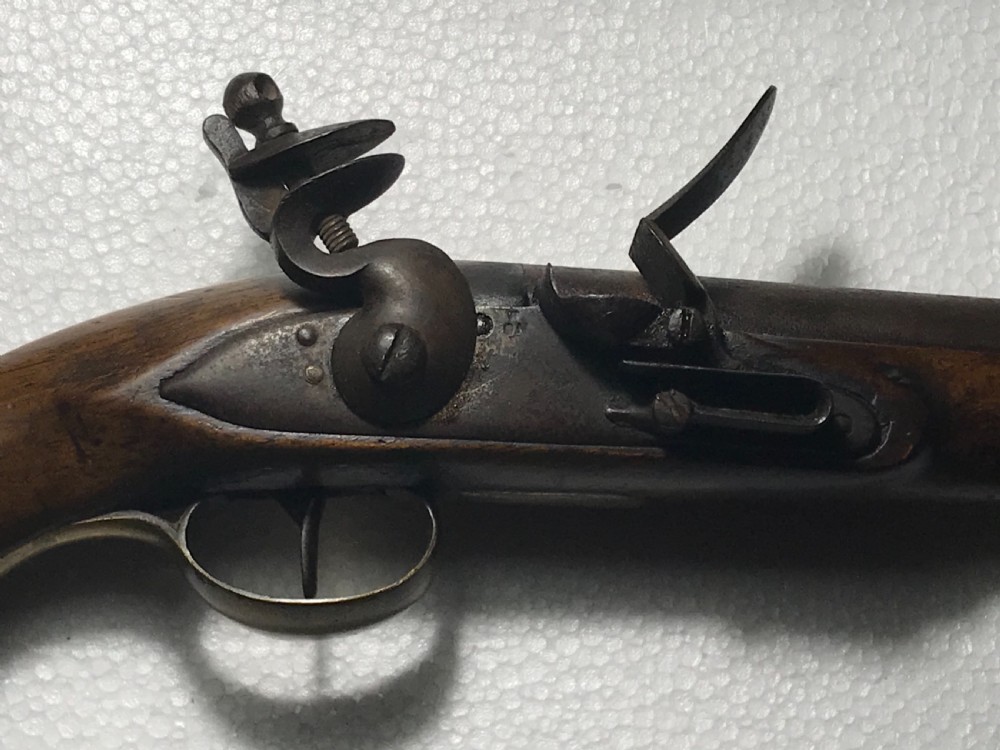 Flintlock pistol  View XIII