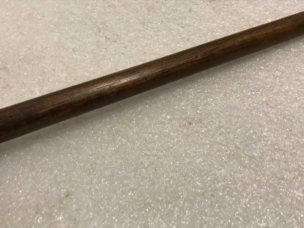 Gentleman’s walking stick sword stick with carved handle View V