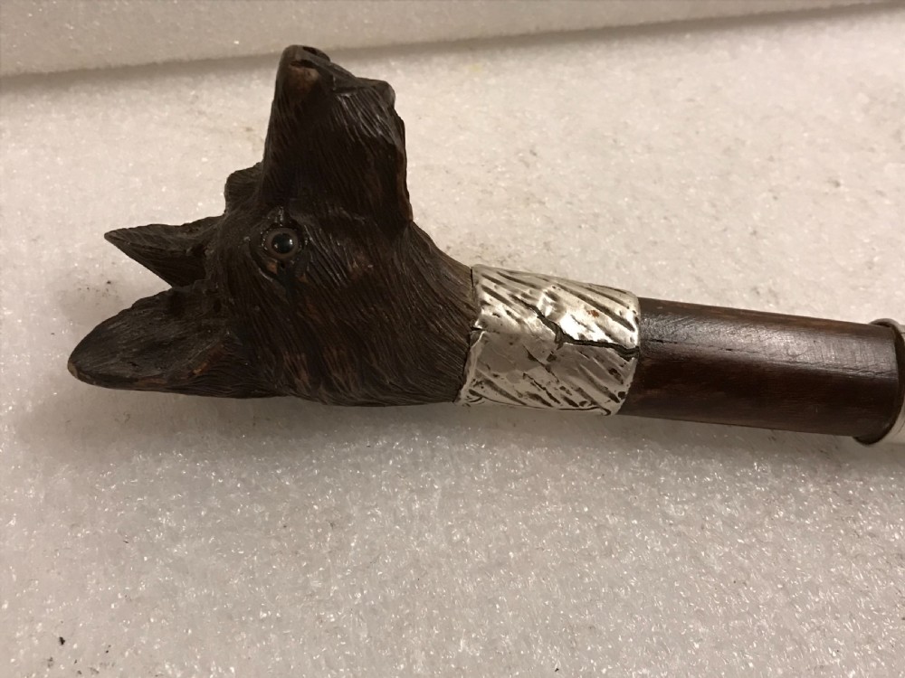Gentleman’s walking stick sword stick with carved handle View VIII