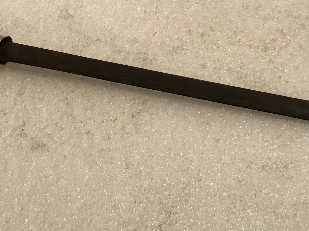 Gentleman’s walking stick sword stick with carved handle View XV