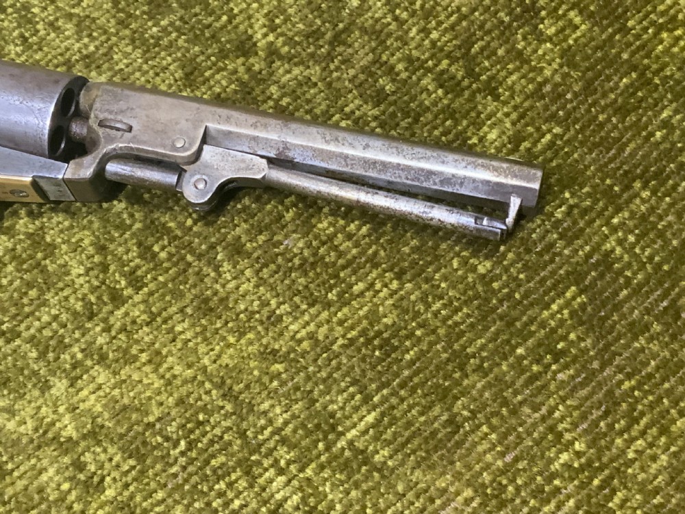 A .36 FIVE-SHOT SINGLE-ACTION WITNEY PERCUSSION NAVY  REVOLVER View II