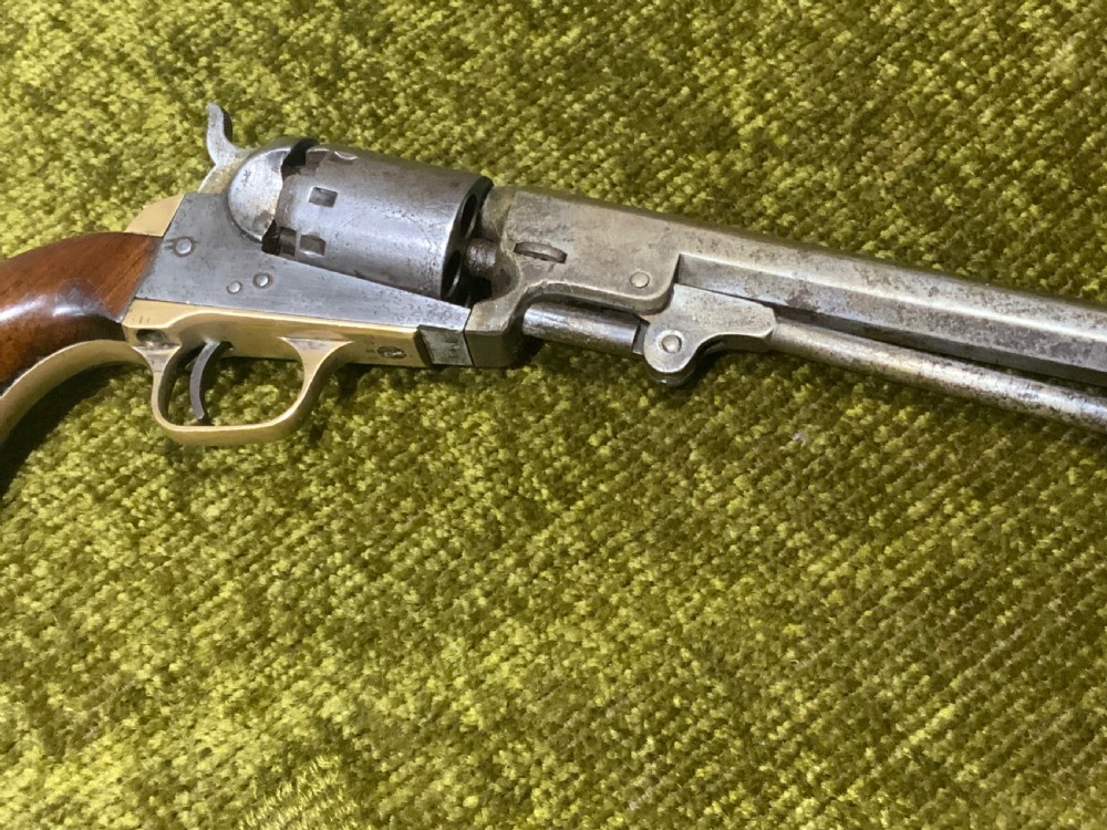 A .36 FIVE-SHOT SINGLE-ACTION WITNEY PERCUSSION NAVY  REVOLVER View III