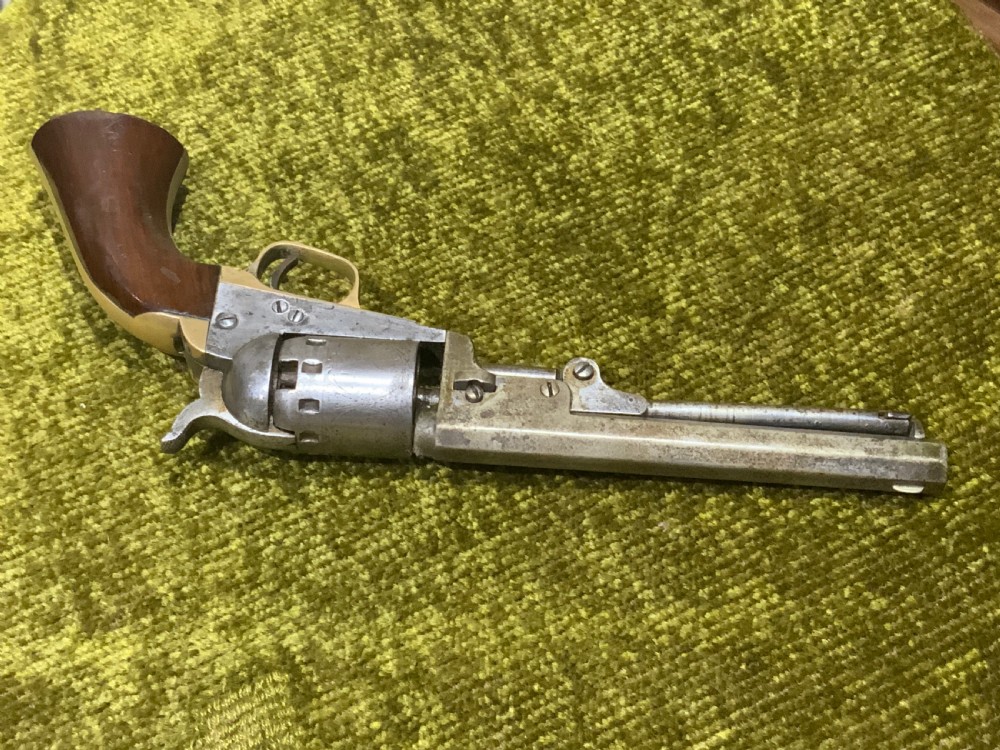 A .36 FIVE-SHOT SINGLE-ACTION WITNEY PERCUSSION NAVY  REVOLVER View VI