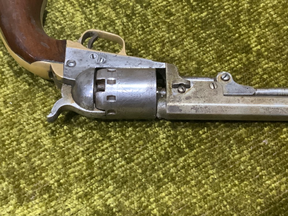 A .36 FIVE-SHOT SINGLE-ACTION WITNEY PERCUSSION NAVY  REVOLVER View VII