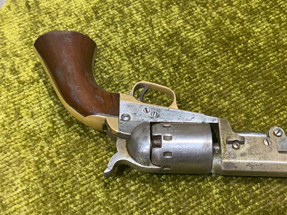 A .36 FIVE-SHOT SINGLE-ACTION WITNEY PERCUSSION NAVY  REVOLVER View VIII