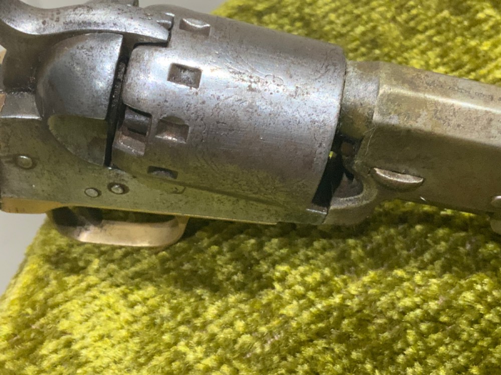 A .36 FIVE-SHOT SINGLE-ACTION WITNEY PERCUSSION NAVY  REVOLVER View XIII