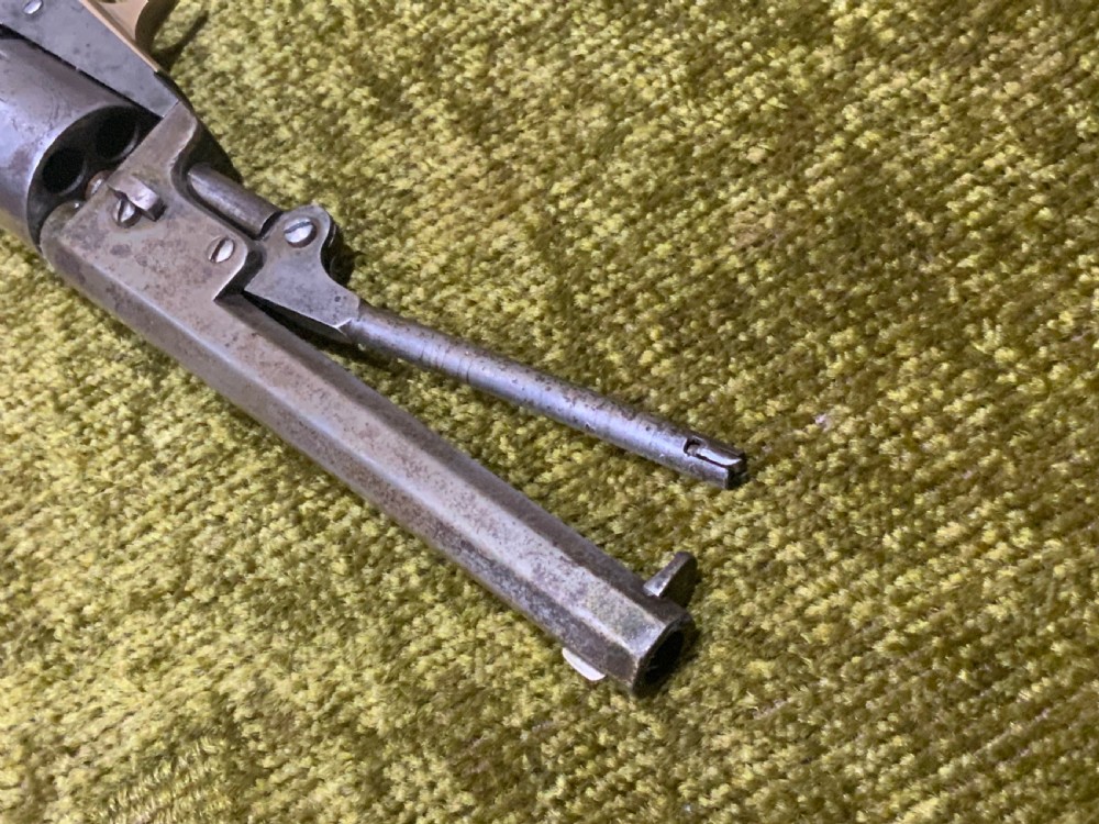 A .36 FIVE-SHOT SINGLE-ACTION WITNEY PERCUSSION NAVY  REVOLVER View XIV