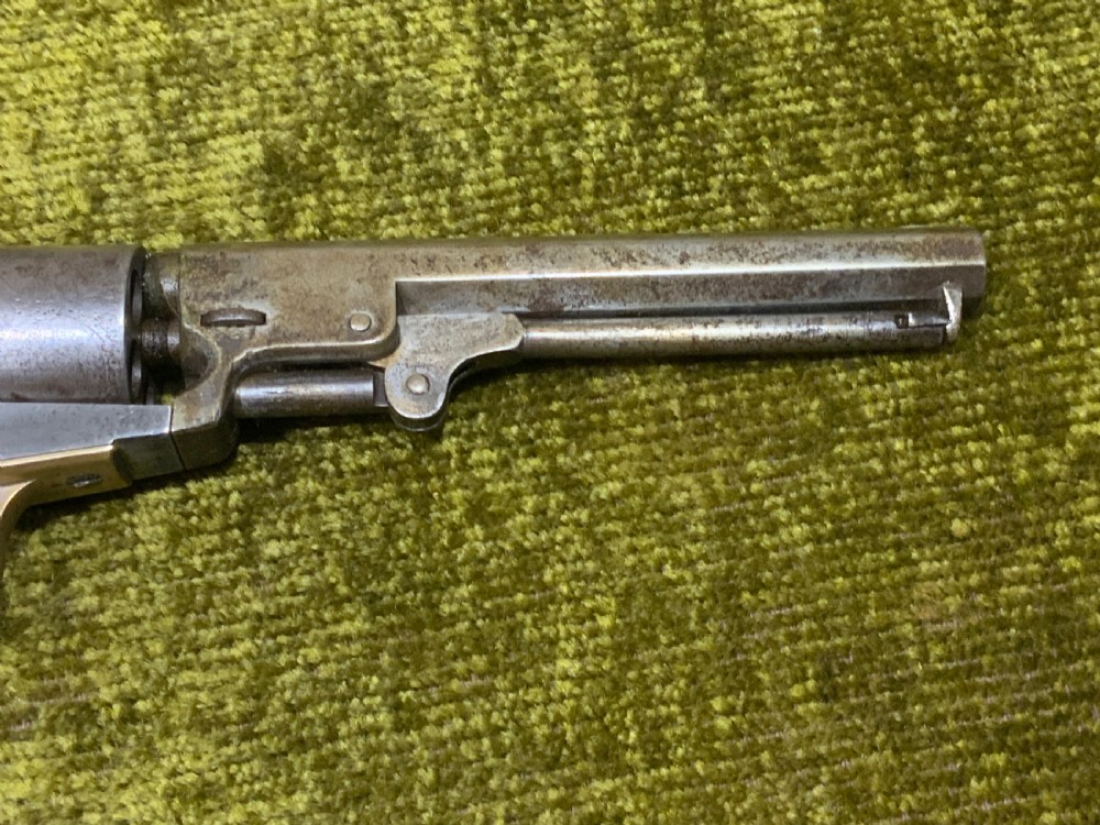 A .36 FIVE-SHOT SINGLE-ACTION WITNEY PERCUSSION NAVY  REVOLVER View XV