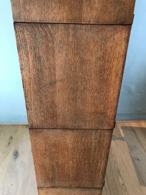 OAK GLOBE WERNICKE 4 STACK BOOKCASE - ADDITIONAL PHOTO 7