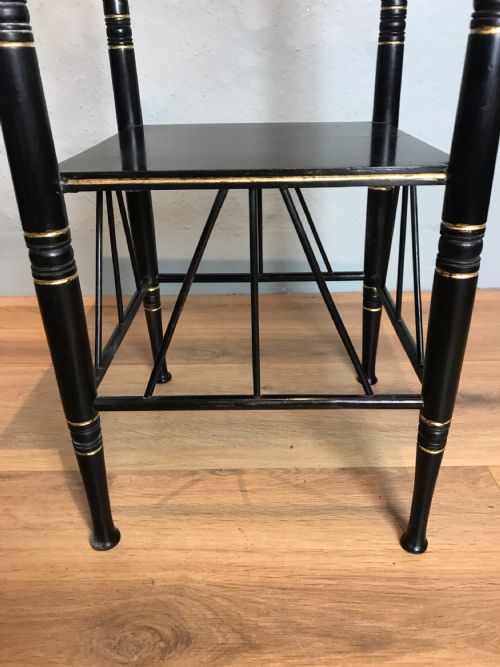 E W GODWIN STYLE SIDE TABLE - ADDITIONAL PHOTO 4