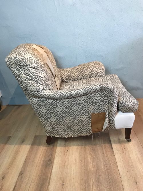 HOWARD SONS BRIDGEWATER ARM CHAIR - ADDITIONAL PHOTO 4